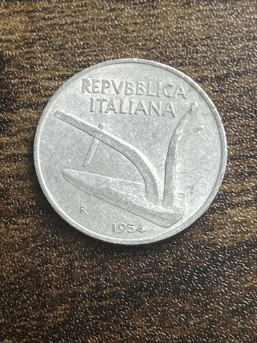 Aratro alluminio dieci lire - aratro, 10
