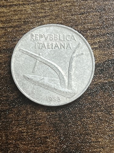 1953 italia dieci lire - 1953,