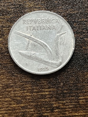 1955 italia lire alluminio - italia,