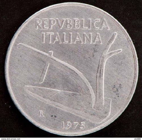 1975 italia moneta - ,