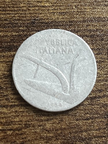 Aratro alluminio lire 1954 - alluminio,