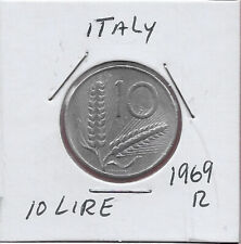 ARATRO ITALIA 10 LIRE 1969R