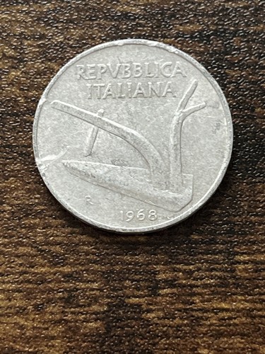 Aratro alluminio lire 1968 - lire,
