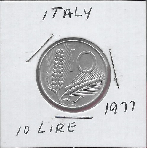 Aratro italia lire 1977r - aratro, 10