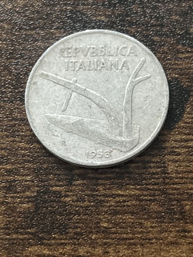 1953 italia lire alluminio - 10,