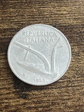 1953 Italia 10 dieci lire