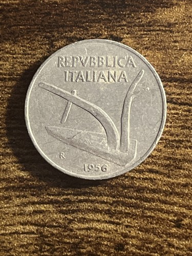 1956 italia dieci lire - italia,