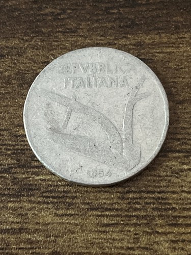 Aratro alluminio lire 1954 - 10,