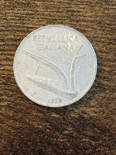 1955 italia dieci - italia, lire