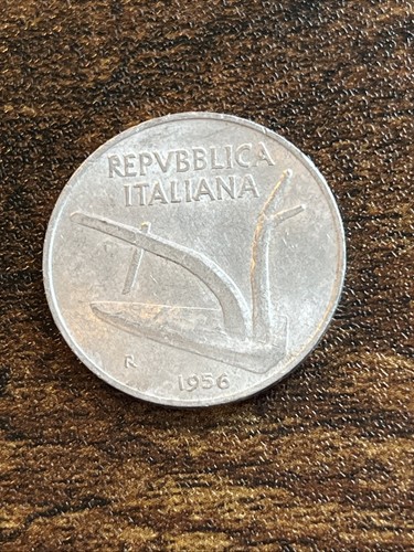1956 italia dieci lire - 1956,
