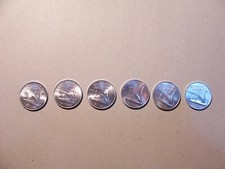 6 MONETE    STATO:  ITALIA