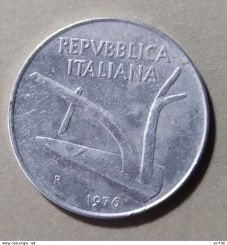 1976 italia moneta - ,