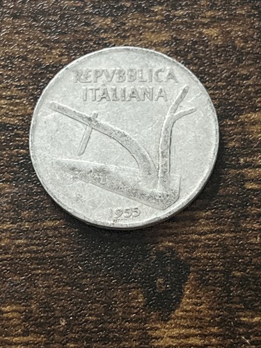1955 italia lire alluminio - 1955, 10